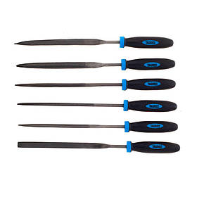 Інструмент з м'якими пластиковими рукоятками із загартованої сталі для шліфування та зачистки Tagred TA1074