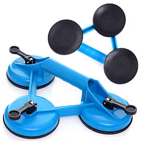 Монтажна потрійна присоска, надміцна присоска для скла, плитки, кахлю, Tagred TA4144