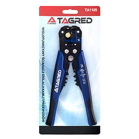 Інструмент для зняття ізоляції та обтиску багатопровідних кабелів Tagred TA1105