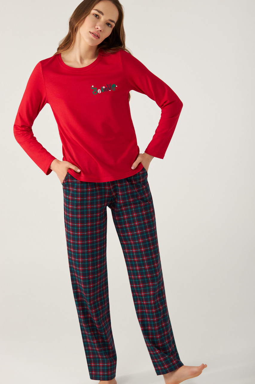 Піжама жіноча НОВОРІЧНА ELLEN BELIEVE 0180/39/01, фото 1