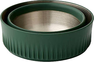 Туристичний складаний стакан Sea To Summit Detour Stainless Steel Collapsible Mug, 475 мл (Laurel Green), фото 3