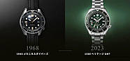 Чоловічий годинник Seiko SBEJ021 GMT Prospex Diver Scuba Mechanical Divers 1968 Heritage, фото 11