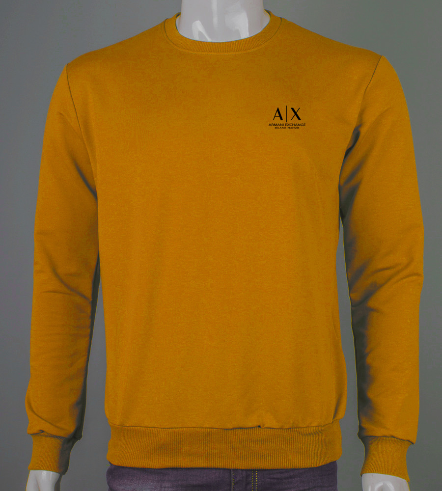 Світшот тринитка Armani Exchange Гірчиця 8420с, XL (1шт), фото 1