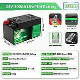 Акумулятор LiFePO4, 24 в, 140ач, фото 5