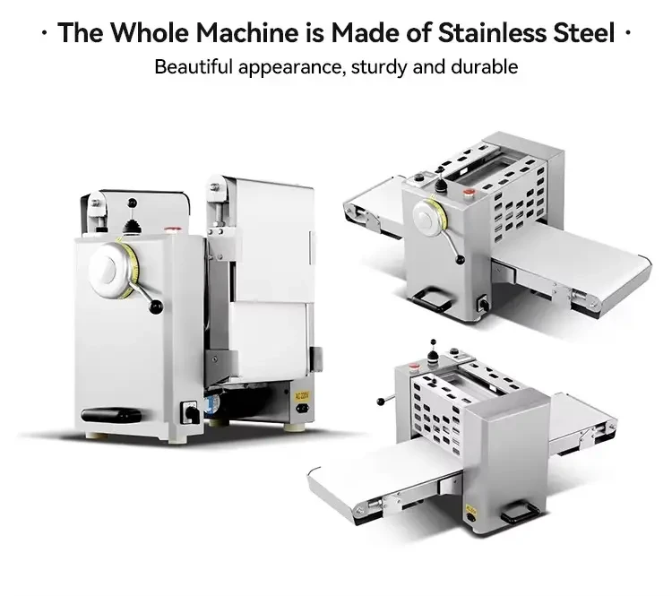 Тестораскаткова машина тестораскатка розкатка настільна Vektor MT500 (500mm ширина стрічки)