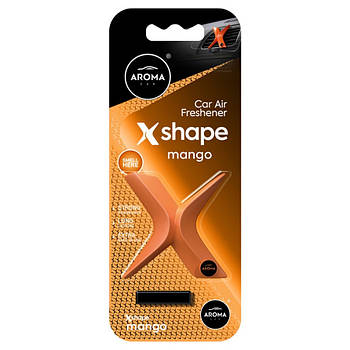 Ароматизатор в авто Aroma Car X-Shape Манго