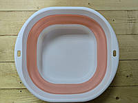 Силіконовий тазик на 3 літри сірий