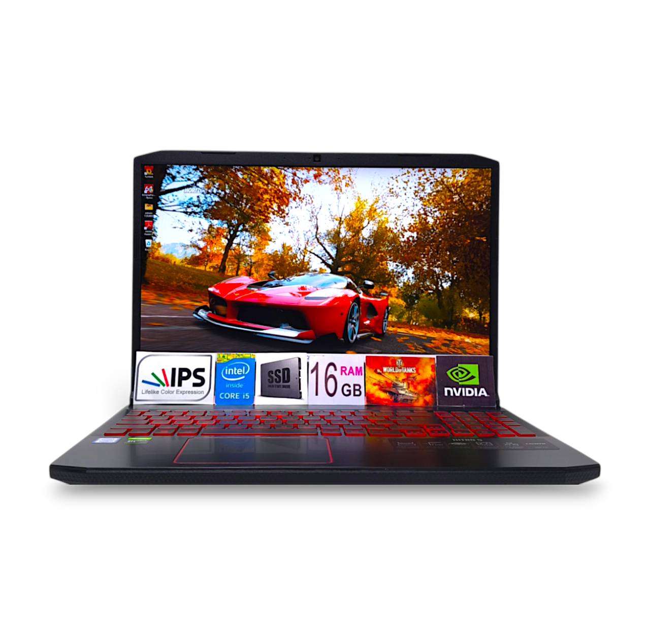 Ноутбук Acer Nitro 5 15.6" FHD IPS i5-9300H 16GB RAM 512GB SSD Nvidia GTX 1650 4GB
