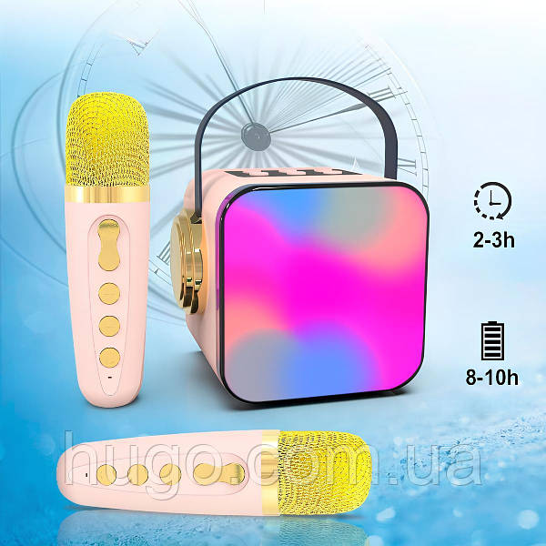 Портативная колонка-караоке с 2 микрофонами, от USB, ZX-03, Розовый / Детское караоке / Блютуз-колонка: продажа, цена в Киеве. Портативные колонки от Портативная колонка-караоке с 2 микрофонами, от USB, ZX-03, Розовый / Детское караоке / Блютуз-колонка: продажа, цена в Киеве. Портативные колонки от