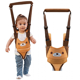 Дитячі віжки Baby Walker Assistant. Сітчасті. Колір коричневий. (18014)