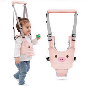 Дитячі віжки Baby Walker Assistant. Колір рожевий. (18015)