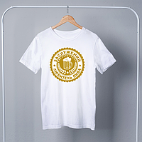 Чоловіча футболка з принтом "Заслужений любитель пива" Push IT