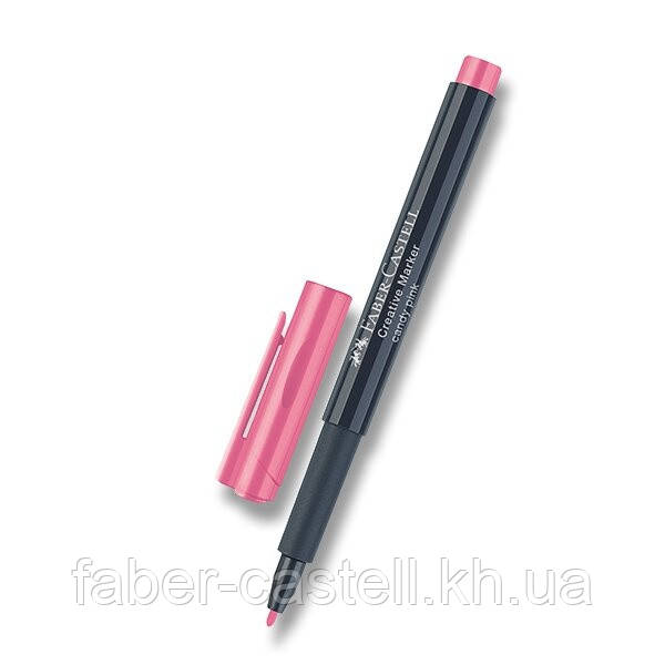 Маркер для декору Faber-Castell Creative Marker Candy Pink, M (1,5 мм), колір рожевий, 160728