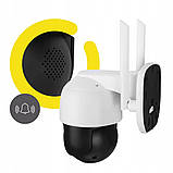 Вулична поворотна IP-камера Overmax Camspot 4.95 2.5K Wi-Fi 4x ZOOM, фото 6