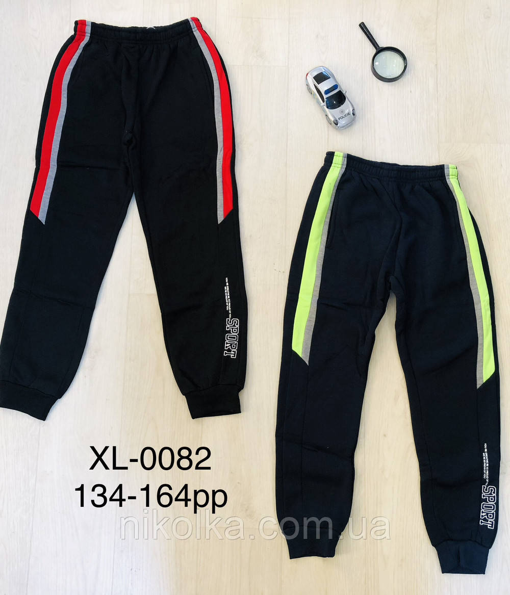 Спортивні утеплені штани для хлопчиків оптом, Active Sport, 134-164 рр., арт. LX-0082