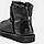 Зимові Жіночі Черевики UGG Classic Mini II Zip Boot Leather | шкіряні з блискавкою, розміри 36–39, фото 6