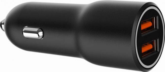 Gembird TA-UC-A2QC36-CAR-01 2x USB QC3.0 36W Black, фото 1