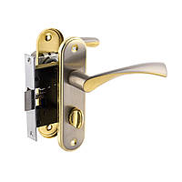 Ручки з защелкою FZB 15-84 SN/G міжкімнатні