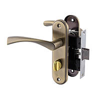 Ручки з защелкою FZB 15-84 AB міжкімнатні