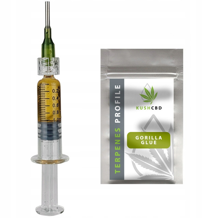 🌿 98% LIQUID дистилат H4CBD CBN CBG CBC GORILLA GLUE Повний спектр, фото 1