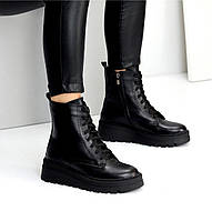 Ботинки женские кожаные зимние