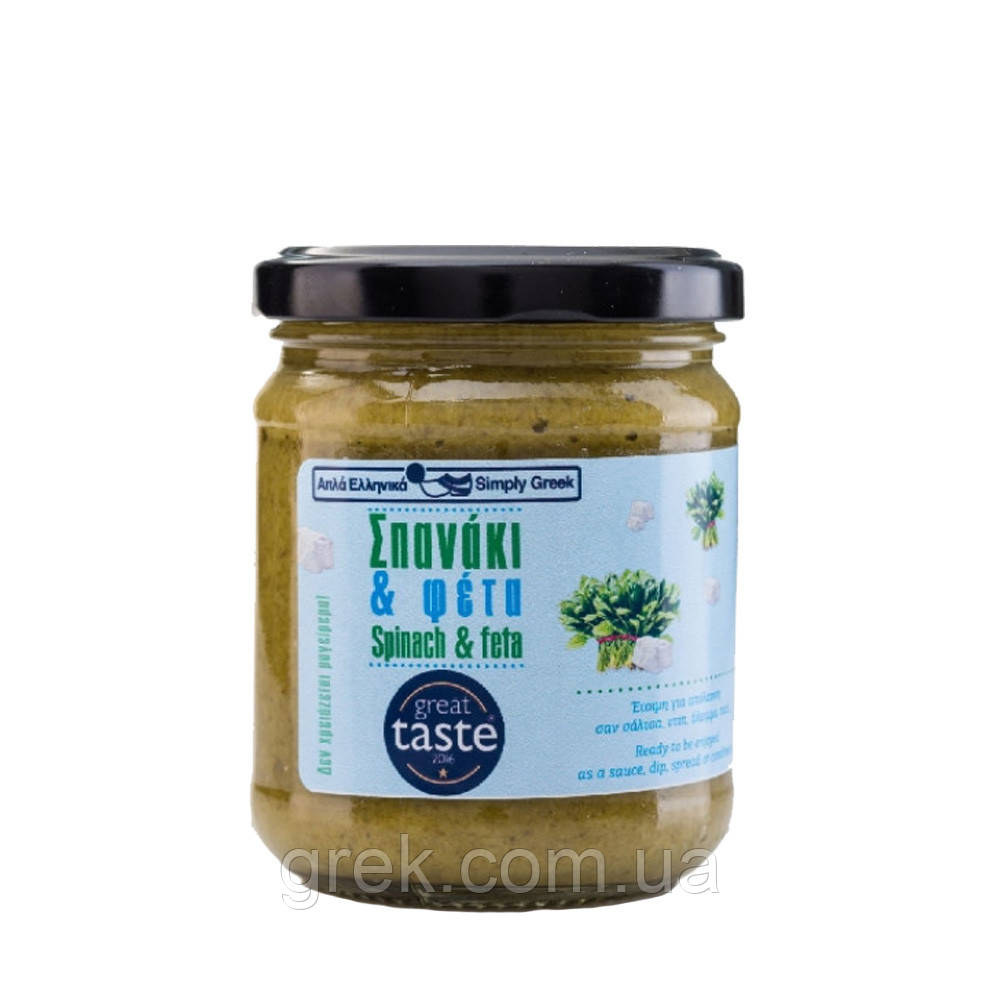 Паста зі шпинату та фети Simply Delicious 200 г, фото 1