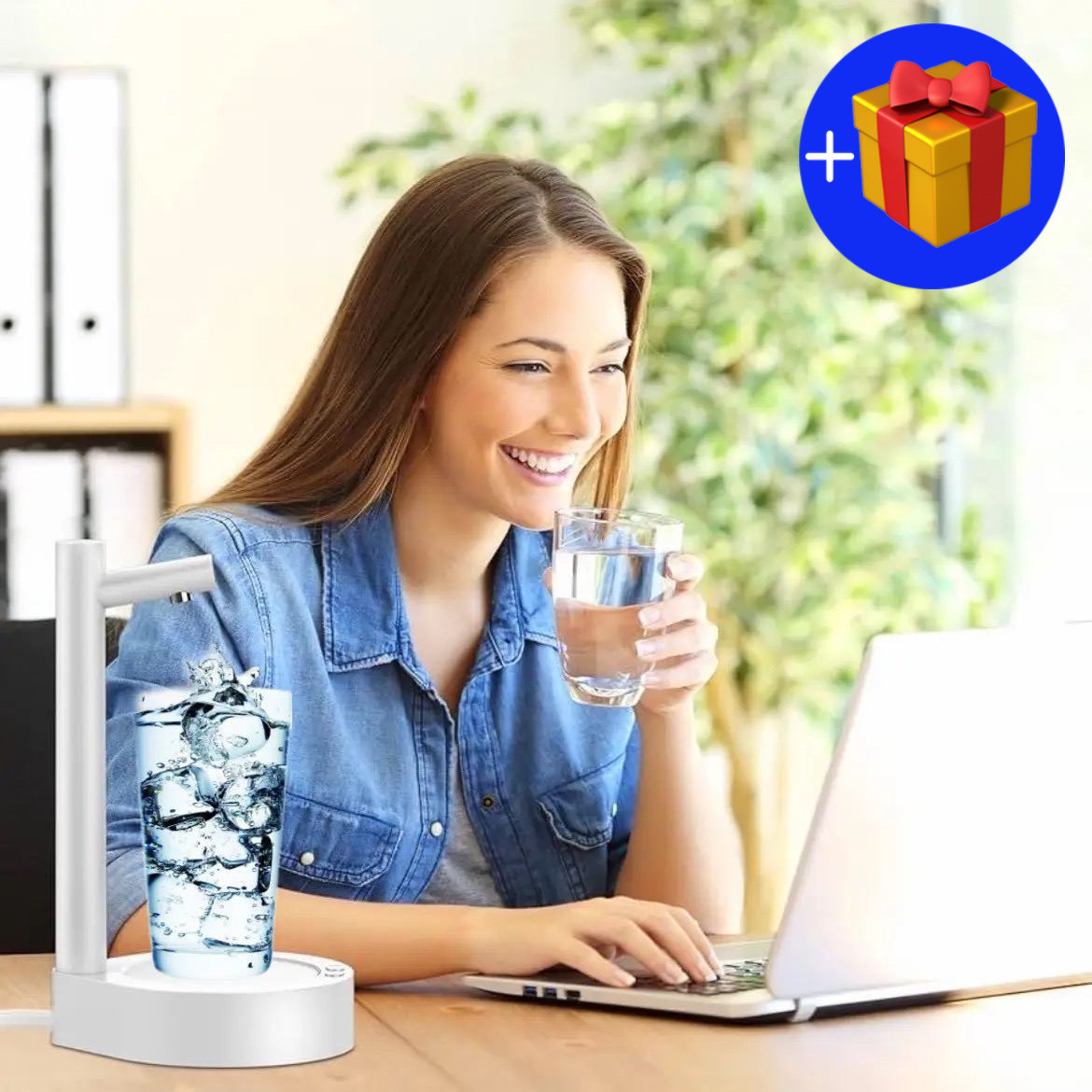 Акумуляторна помпа для води X115 Smart Table Water Dispenser