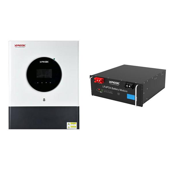 Комплект резервного живлення Sorotec REVO VM IV 11kW/48V Wi-Fi з АКБ LiFePO4 51.2V/100Ah 5120Wh