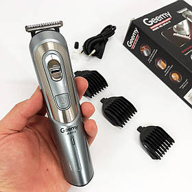 Тример для бороди від батарейок GEMEI GM-6112, Надійна машинка для стрижки, Хороший FQ-506 бездротовий триммер