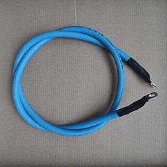 Перемичка для АКБ 16 кв.мм, 100 см, болт М8, синя