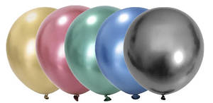 Хромовані кульки 5 дюймів 10 штук мікс