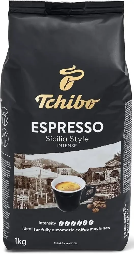 Кава Tchibo Espresso Sicilia Style в зернах 1 кг