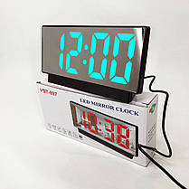 Оригінальний настільний годинник VST-897-4, Clock електронні настільні, Годинник BN-129 з підсвічуванням, фото 4