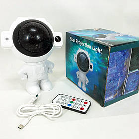 Дитячий нічник проектор космонавт, Проектор зоряного неба астронавт, Проектор у MJ-107 вигляді космонавта