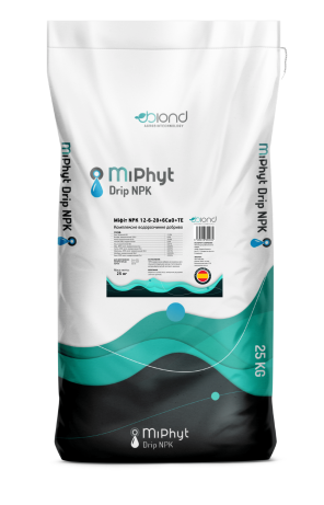 Міфіт MiPhyt NPK 12-6-28+ТE, 25кг Biond Іспанія, фото 1