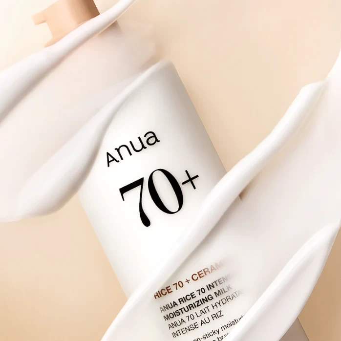 Молочко-емульсія для обличчя ANUA RICE 70 INTENSIVE MOISTURIZING MILK    150ml, фото 1