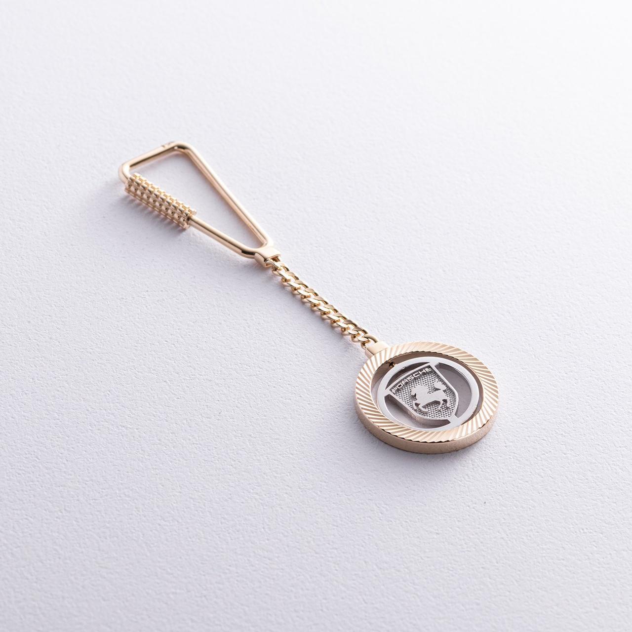 Золотий брелок "Porsche - Порше" бр00059 LOVE-SHOPE