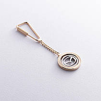 Золотий брелок "Mazda - Мазда" брендів12  LOVE-SHOPE