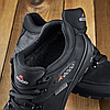 Зимові чоловічі шкіряні черевики чорні утеплені з натуральної шкіри на хутрі на зиму для чоловіків, розмір 40-45, фото 7