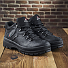 Зимові чоловічі шкіряні черевики чорні утеплені з натуральної шкіри на хутрі на зиму для чоловіків, розмір 40-45, фото 2
