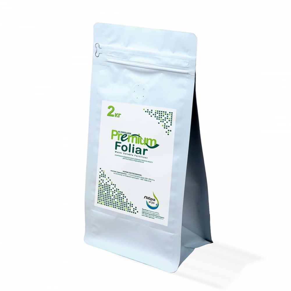 Удобрение комплексное Premium Foliar 23-7-23+МЭ 2 кг, ЛибраАгро