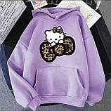 Жіноче худі з принтом Hello Kitty, фото 4