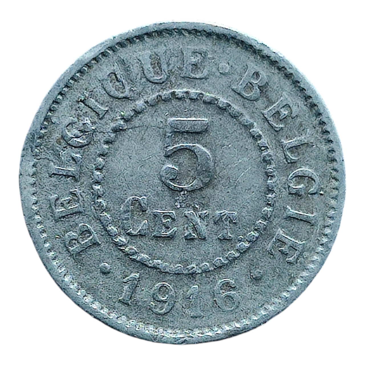 Бельгія 5 сантимів, 1916