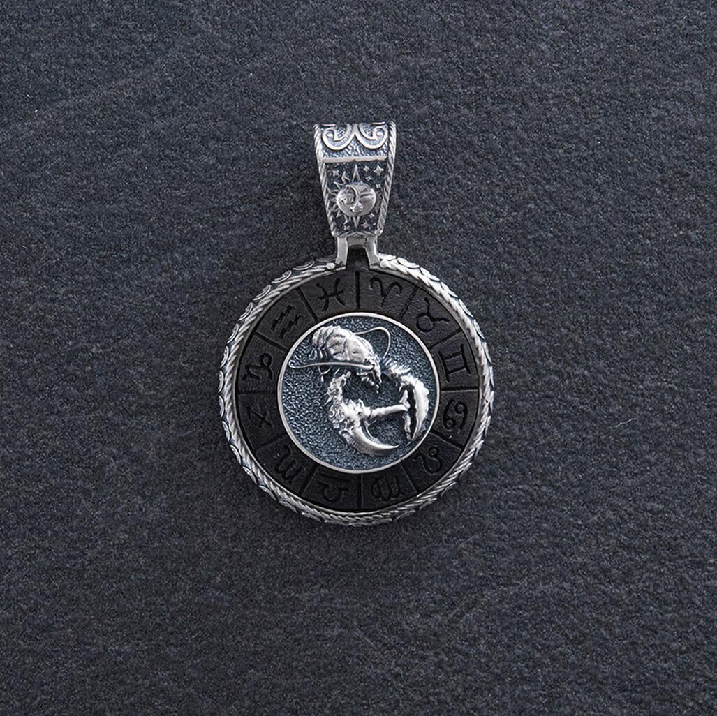 Срібний кулон "Знак зодіаку Рак" з ебеном
1041рак Zipexpert ZIPEXPERT LOVE-SHOPE