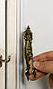 Ручка-підвіска CLASSICO на підкладці італійська класика URB-22-301 латунь античне золото 124 мм, фото 6