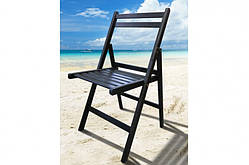 Стілець для саду складний дерев'яний Пікнік колір венге ТМ Мікс Меблі