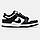 Зимові Кросівки Nike SB Dunk Low Black White Winter Fur | чорні з білими акцентами та хутром, розміри 37–45 (унісекс), фото 2
