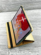 Шкіряний чохол-книжка на Xiaomi Redmi Pad SE (11") / золотистий, фото 6