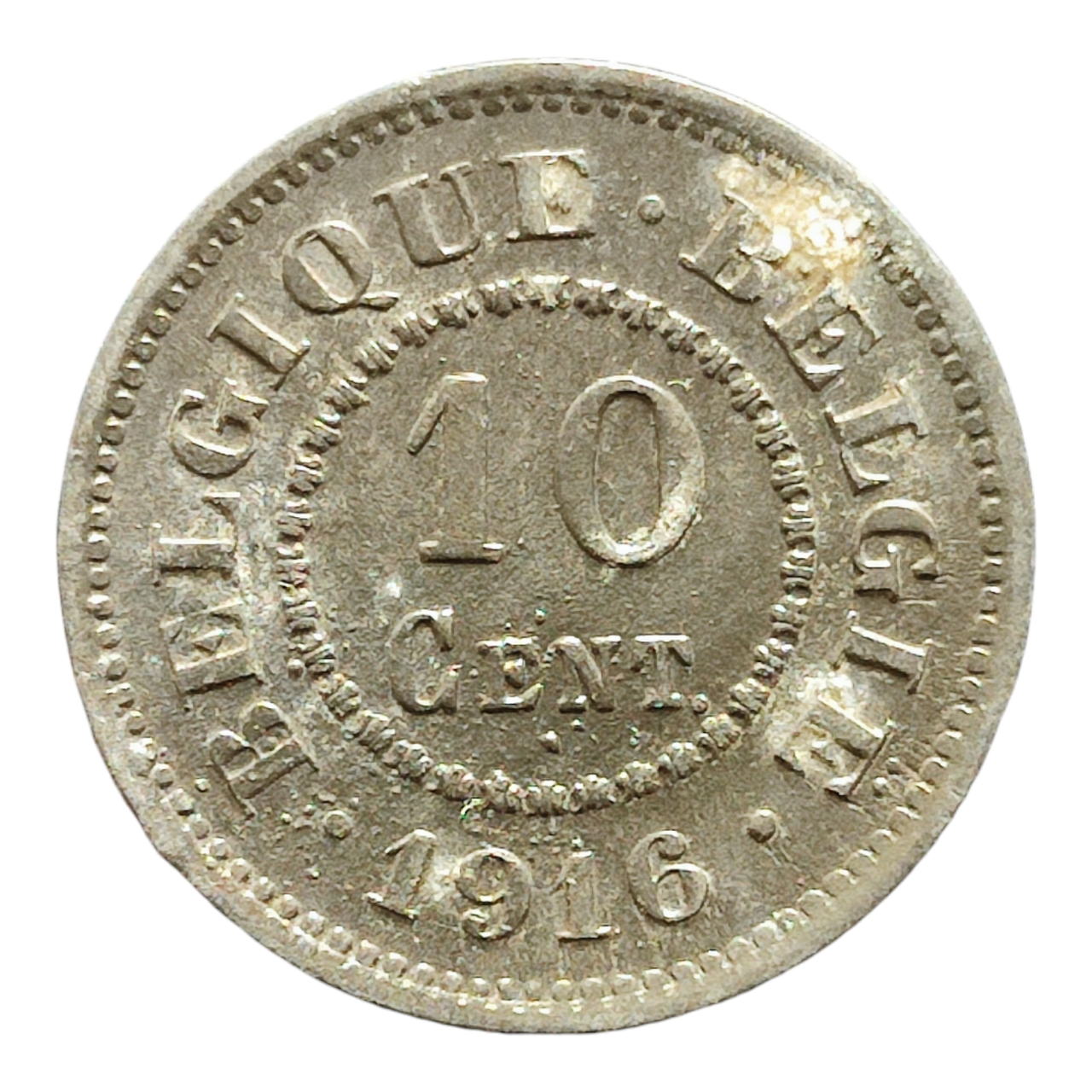 Бельгія 10 сантимів, 1916