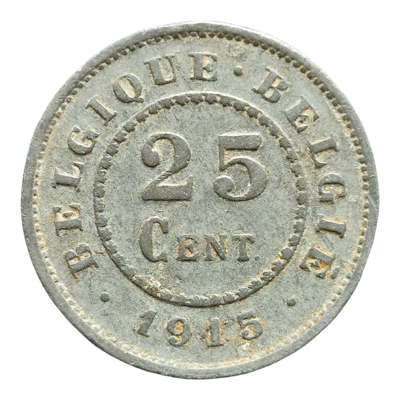 Бельгія 25 сантимів, 1915